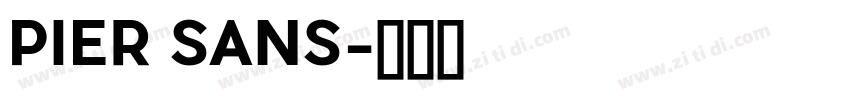 PIER SANS字体转换